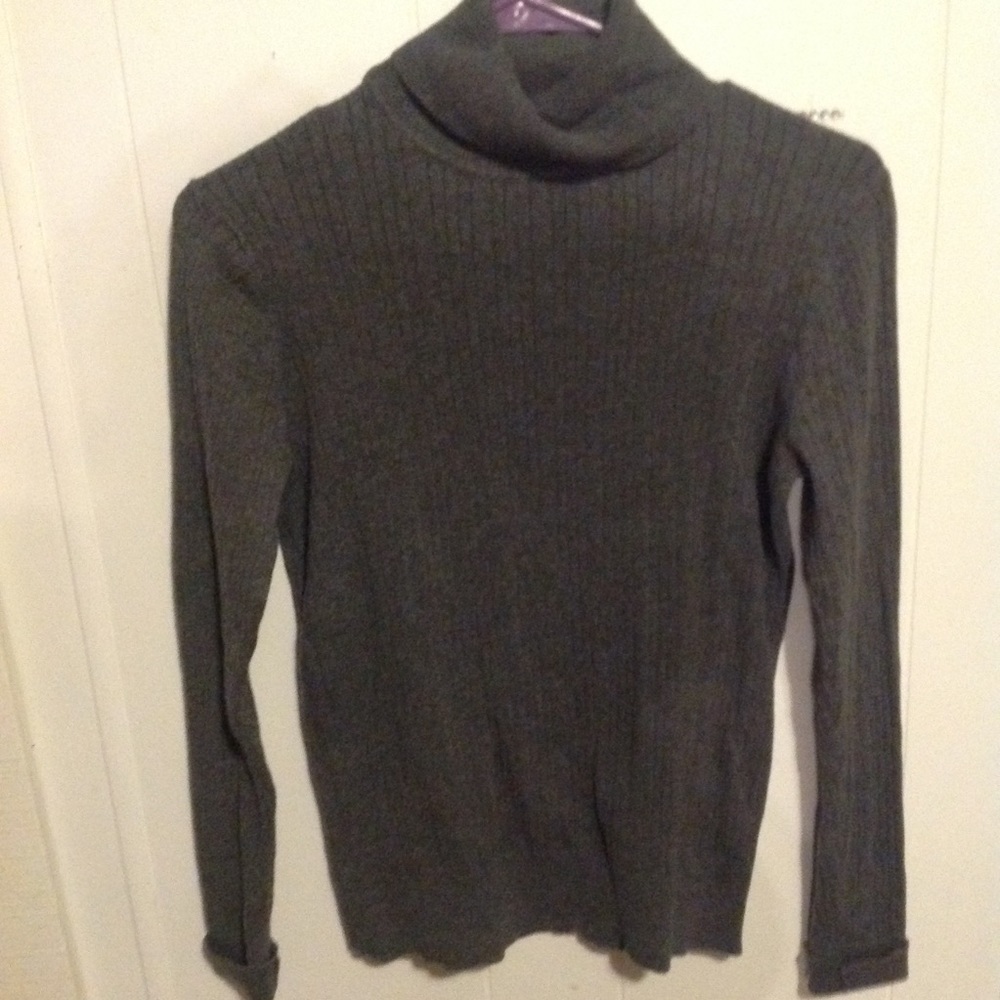 Talbots Pure Cashmere Sweater Pull Over Cowl Neck